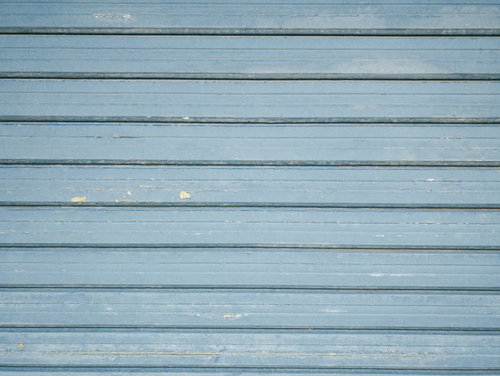 少し剥がれつつあるシャッターのテクスチャー