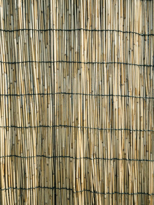 夏を感じる竹すだれのテクスチャー