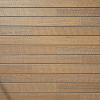 ざらざらした綺麗な木目、茶色い板のテクスチャーの写真