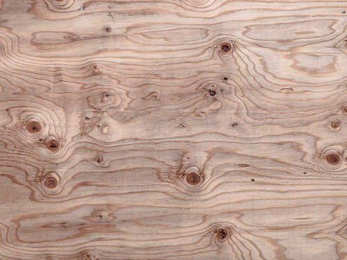 木目と節が表れた天然木のテクスチャー背景