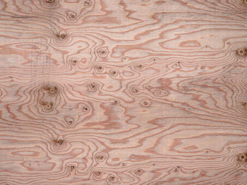 波のように広がる木目のベニヤ板テクスチャー