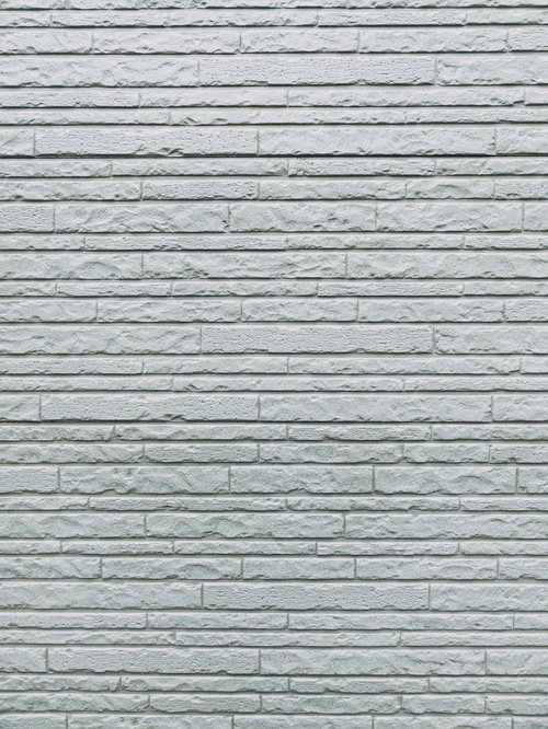 凹凸ある外壁タイルのテクスチャー（白）