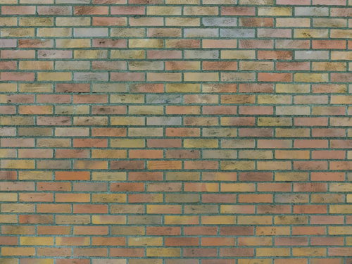 時間の経過で汚れたレンガ煉瓦壁のテクスチャー