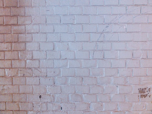 白くペイントした壁のテクスチャ