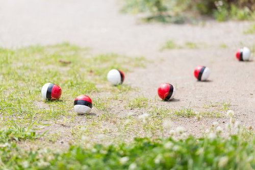 仲間内で紅白ボールのグループが作られた