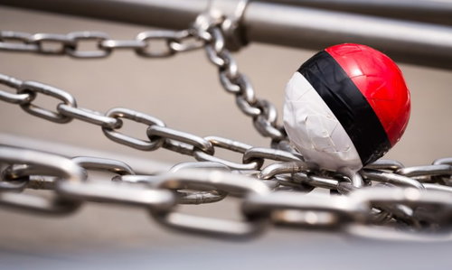 モンスターが封印されていそうな紅白ボール