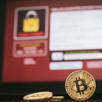 ランサムウェアでBitcoinを要求するサイバー攻撃の写真