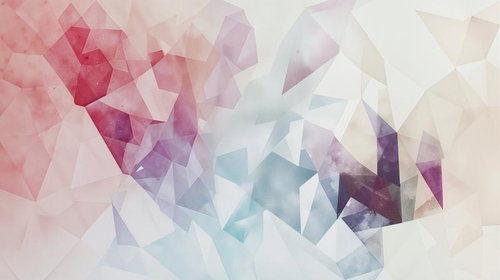 幾何学的な模様のポリゴン背景