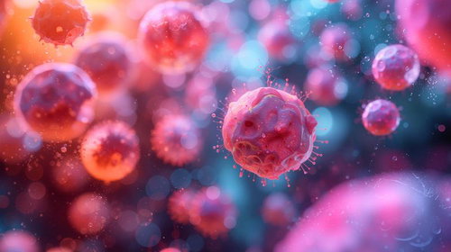 ウイルスのイメージCG