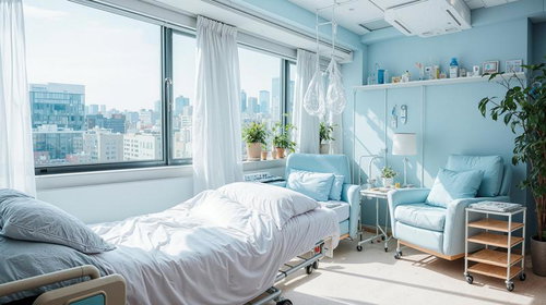 清潔感のある入院個室