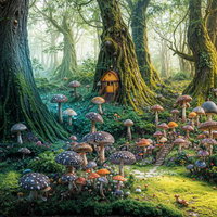 重厚な木造装飾に包まれたクラシカルな図書館の本棚の写真