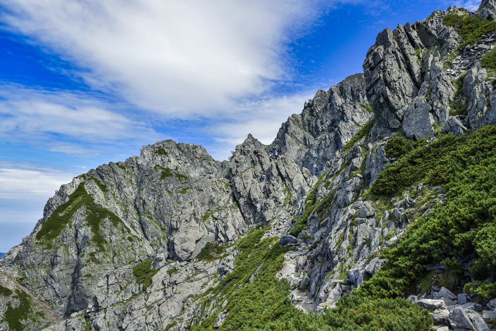 Mount Tsurugi Rocky Ridgeline — Free Stock Photo of Japanese Alps ...