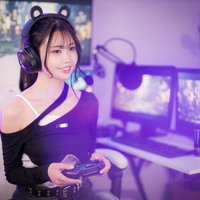 パッド派ゲーミング女子のゲーム配信・ストリーマーの写真