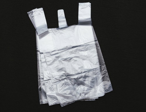 手持ちポリ袋10枚入り 白いレジ袋 コンビニ買い物用