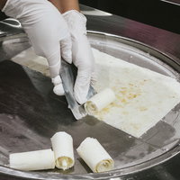 ロールアイスくるくる巻きたての写真