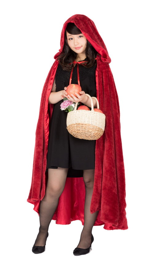 採れたてのAppleを届けに来た赤マント美女