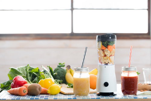 ほうれん草とりんごのフレッシュなスムージー