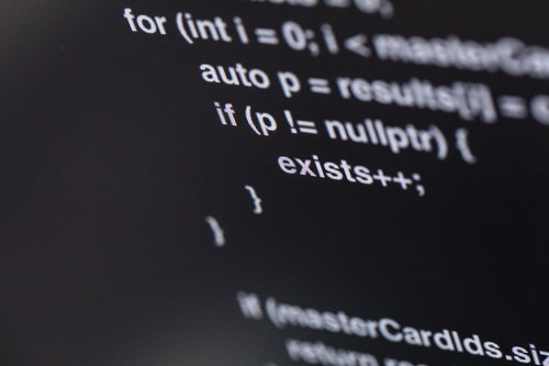 公開されたソースコードのC++プログラム画面