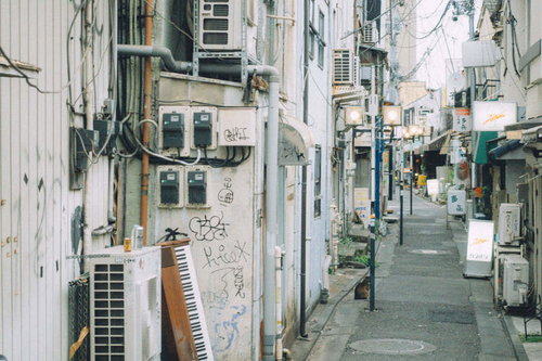 大森の山王小路飲食店街、古びた路地裏の居酒屋街