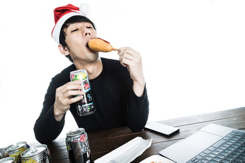 クリぼっち同士のビデオチャット飲み会