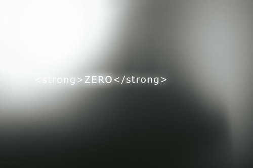 黒画面に映るストロングゼロのネタ