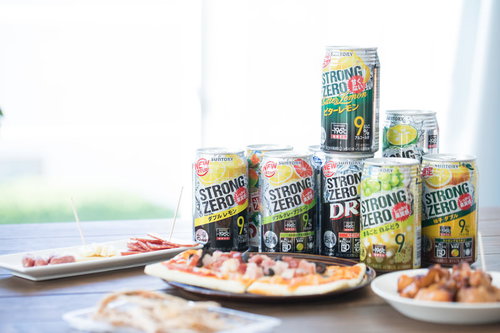 ストロングゼロなどの缶チューハイとつまみ類