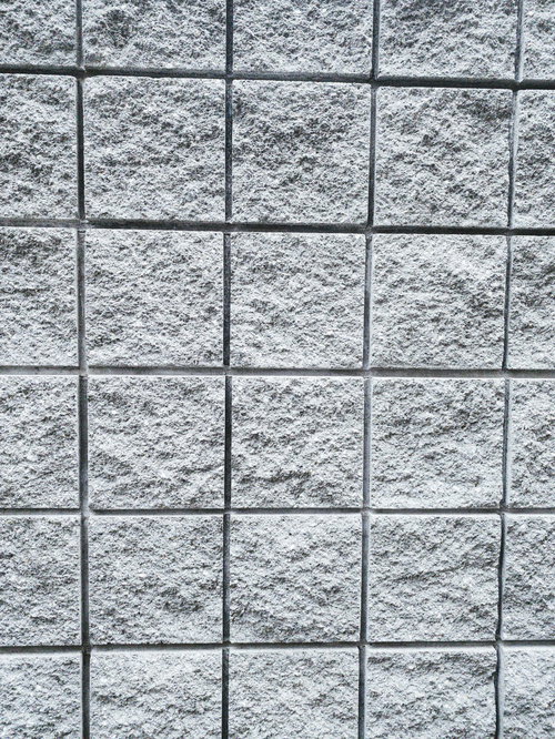 表面に凹凸のある正方形のグレータイル（テクスチャー）