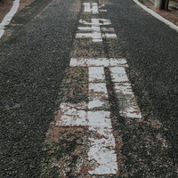 この道を危ぶむしかなかれ 迷わず止まれ 止まれば分かるさの写真