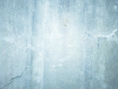 ひび割れを補修したコンクリート壁の表面テクスチャー