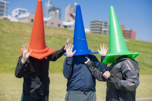 音楽性の違いでキレてしまう三角コーンマン