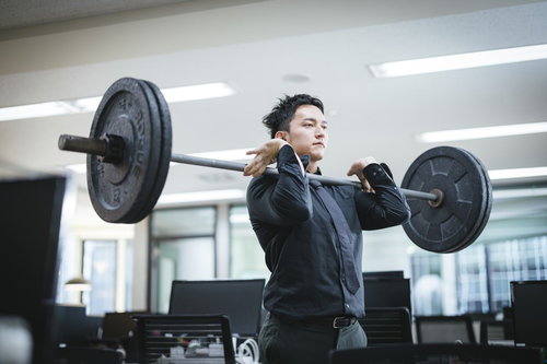 マッスル経営者の朝は早い