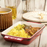 おいしかぁ～便のカレーとかぼちゃポタージュの夕食の写真