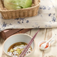おいしかぁ～便・レタスしかない時のシンプルスープの写真