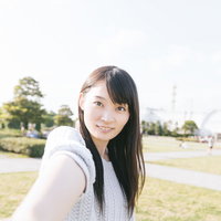 彼女「こっちへおいでよ！」の写真