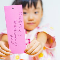 丘陵地に広がる茶畑の畝と緑の列の写真