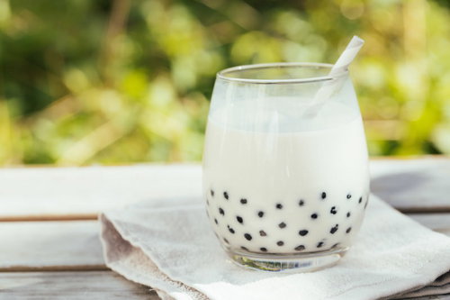 もちもちタピオカミルクティ