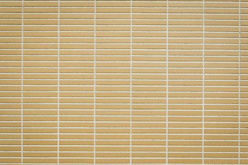 細長四角のタイル壁のテクスチャー