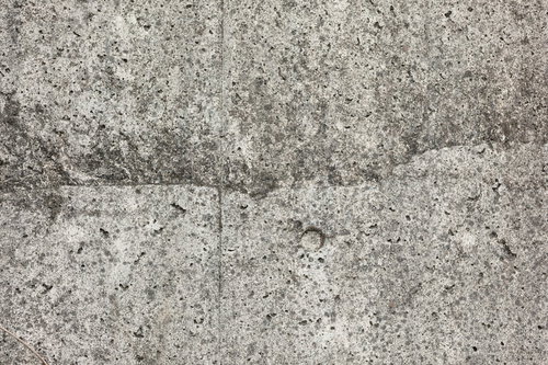 粗いブロック塀のコンクリート表面テクスチャー