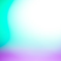 緑と紫が柔らかく溶け合う光のグラデーションの写真