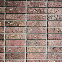 灰色の目地と煉瓦（テクスチャ）の写真