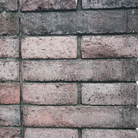 色褪せたレンガ壁のテクスチャの写真