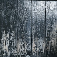 表面が剥げて白っぽく変色したフローリング（テクスチャー）の写真