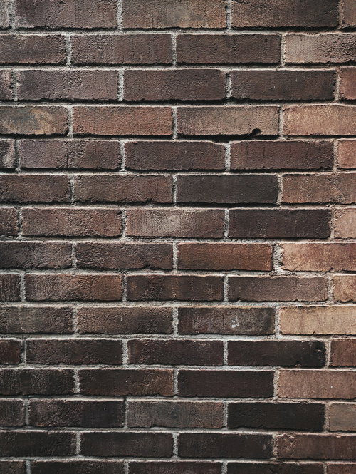 年代物のレンガ壁のテクスチャー