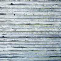 継ぎ目から液体が染み出る古い板壁のテクスチャーの写真