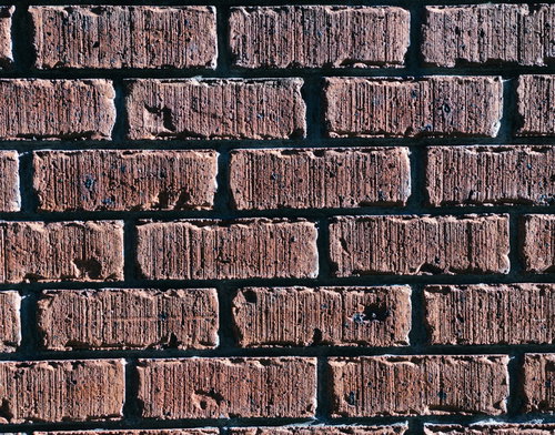 風化したレンガ壁（テクスチャ）