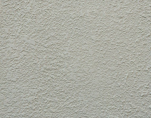 モルタルで仕上げた外壁の凹凸テクスチャ