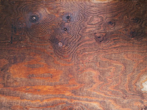 フシが散らばるナチュラルな一枚板の天板テクスチャ