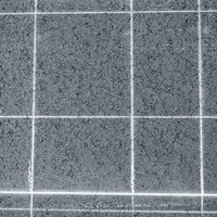 チョークリールで引かれたアスファルトの白い線の写真