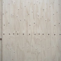 細かい節が残る木材を使用した引き戸の表面の写真