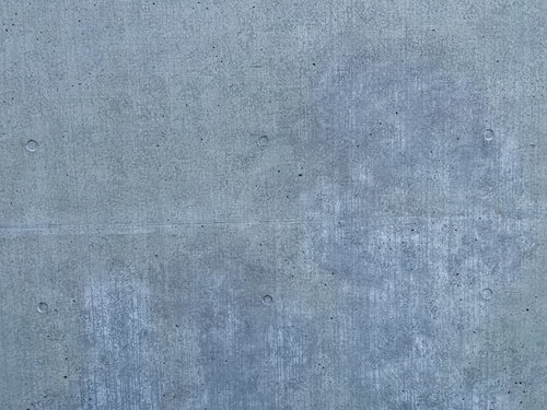 グレーのコンクリート擁壁のテクスチャー